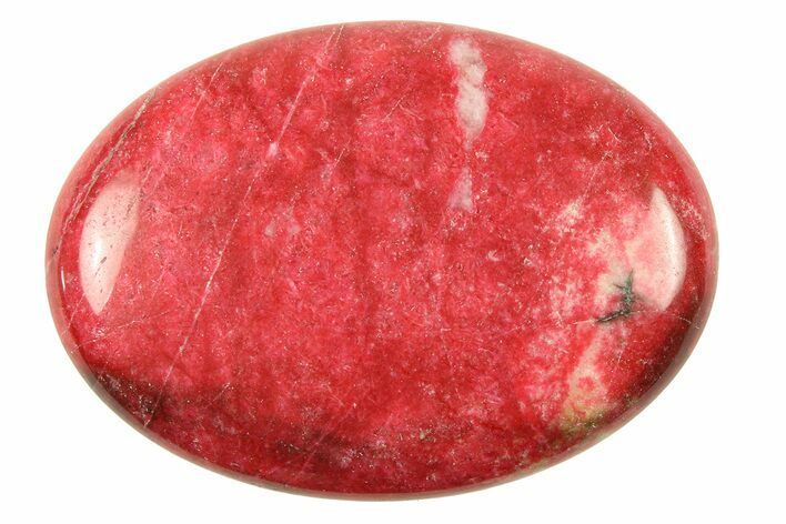 Polished Thulite (Manganian-Zoisite) Stone - Trondheim, Norway #301546